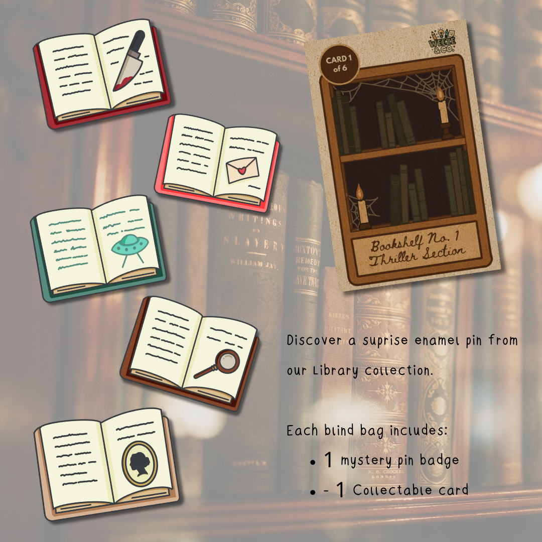 Open Book Pin